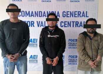 Los detenidos fueron puestos a disposición de la autoridad ministerial correspondiente.