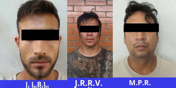 Los sentenciados fueron identificados como Misael P. R., Jonathan R. R. V. y José L. B. L.
