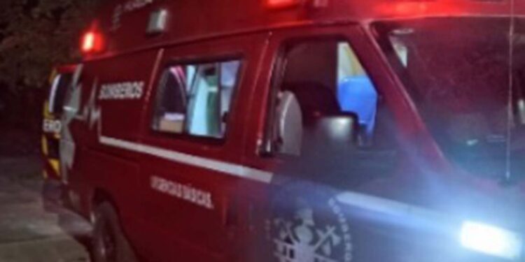 Menor se accidenta en su motocicleta.