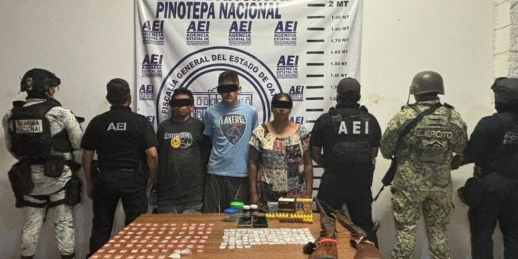 ¡Operativo múltiple revienta puntos de droga en la Costa! Caen tres presuntos distribuidores