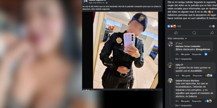 “No soy yo la del video”: Policía Isabela Segundo exige alto a la difamación tras escándalo sexual en patrulla