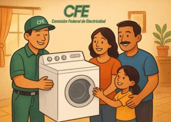 CFE renueva lavadoras y electrodomésticos viejos con programa ASI