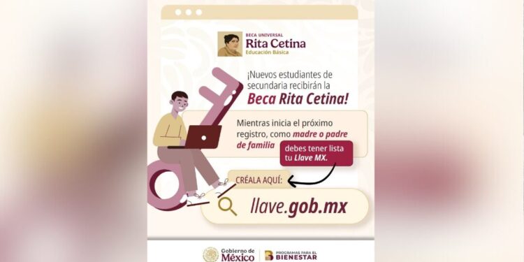 Arranca en septiembre el registro a la Beca Rita Cetina 2025 para nuevo ingreso en secundaria