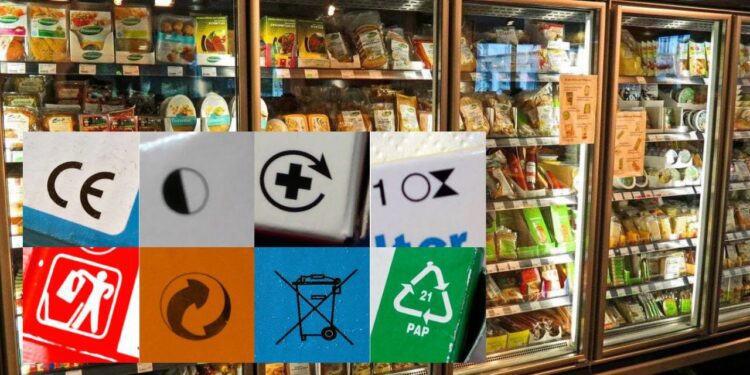 ¿Qué significan los símbolos en los envases de alimentos?