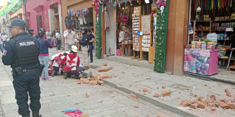 Recuento de daños por el sismo;  afecta San Felipe Neri y Las Nieves