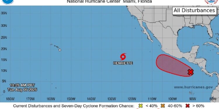 Onda tropical número 20 con alta probabilidad de evolucionar a ciclón tropical: Protección Civil