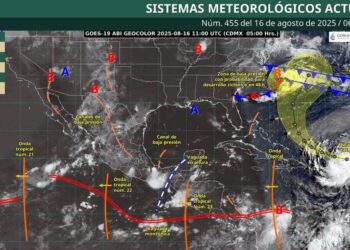 Se prevén chubascos, tormentas y rachas de viento en algunas zonas de Oaxaca