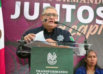 Claudio de Jesús Pérez y Pérez, secretario de Seguridad Vecinal.