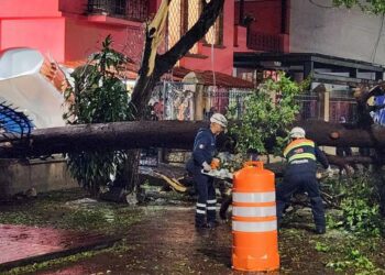 Tromba pone en jaque a la Cdmx.