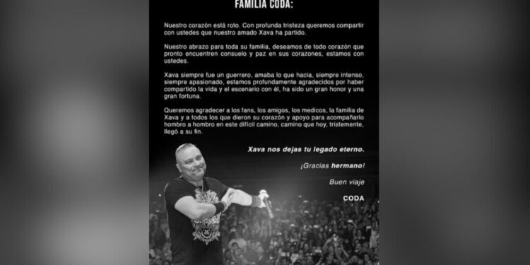 Muere Xava Drago, leyenda del rock mexicano y voz de Coda, Megatón y Ultimátum