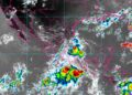 Se espera nubosidad y lluvias de intensidad variable, algunas fuertes, especialmente en las regiones del Istmo de Tehuantepec, Costa, Sierra Sur y Mixteca.