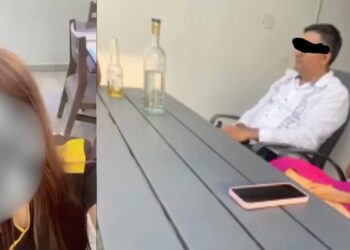 ¡Video escandaliza a San Antonio de la Cal! Presidente municipal es señalado por incitar a menores a beber alcohol