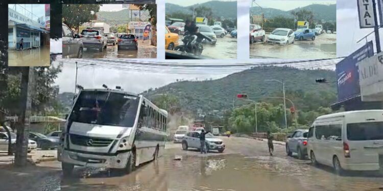¡Calles en ruinas y peligrosas trampas! Lluvias revelan el deterioro vial; urbano queda embancado