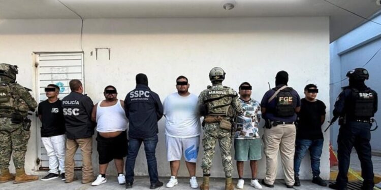 Caen “Los Malportados”: Detienen a cinco líderes criminales en operativo conjunto en Acapulco