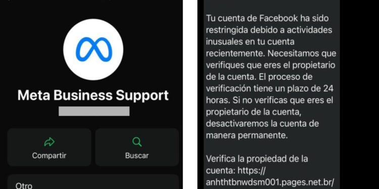 No caiga en la estafa: Meta no envía mensajes de suspensión de cuenta por WhatsApp o Facebook