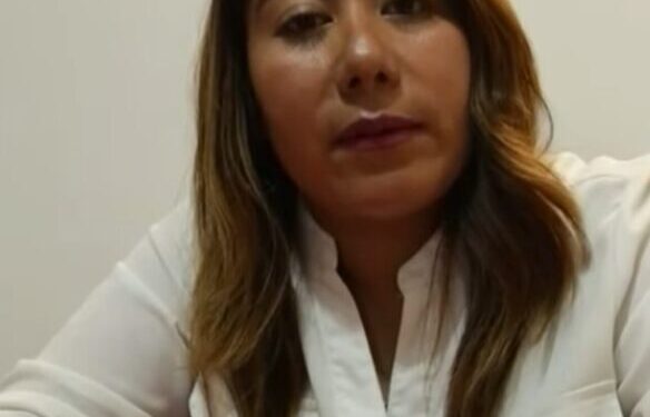 Natalie Chávez, suplente de la senadora Luisa García, fue exhibida en redes por liberarse de un alcoholímetro alardeando de su fuero.