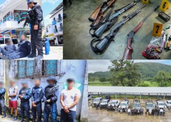 Operación Sable en Putla: Estado toma control y detiene a policías vinculados con delincuencia