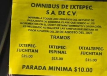 ¡Suben la ta rifa, baja la calidad! Crece la indignación por aumento en transporte de OMISA