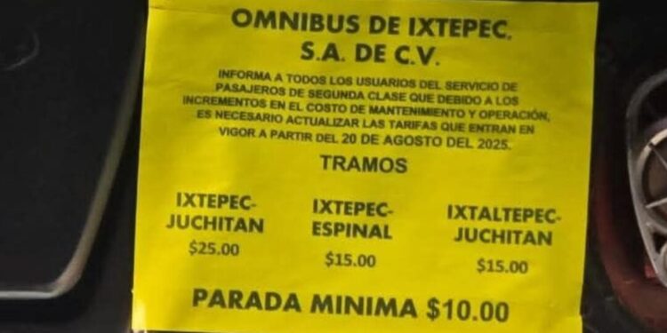 ¡Suben la ta rifa, baja la calidad! Crece la indignación por aumento en transporte de OMISA