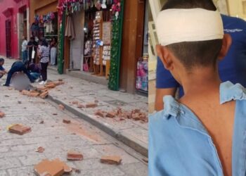 Sismo dejó herido a un joven, el abandono lo deja sin justicia ni apoyo