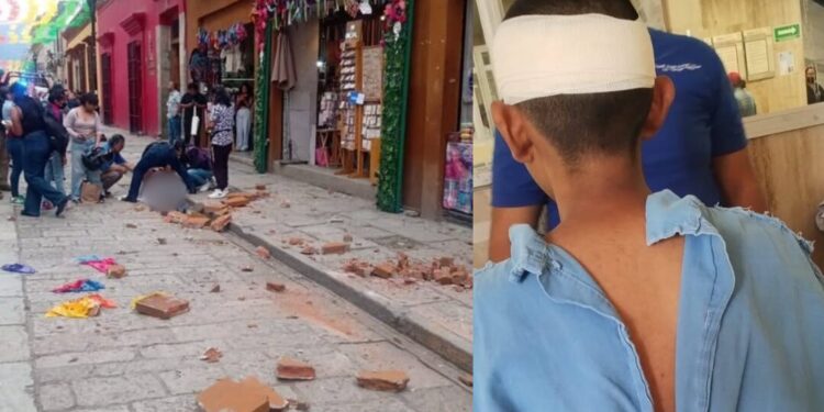 Sismo dejó herido a un joven, el abandono lo deja sin justicia ni apoyo