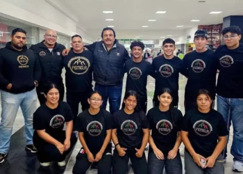 Esta es la delegación de lucha.