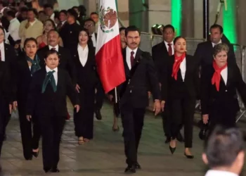 Foto: Adrián Gaytán // Esta actividad es previa a la ceremonia del Grito de Independencia y se realiza para recordar el momento el inicio de la guerra de Independencia.
