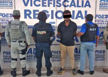 Iván S.C., presunto responsable, quien fue detenido y puesto a disposición de la autoridad ministerial.
