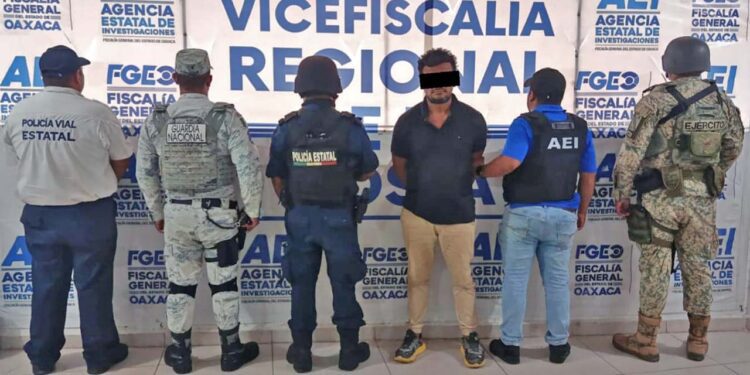 Iván S.C., presunto responsable, quien fue detenido y puesto a disposición de la autoridad ministerial.