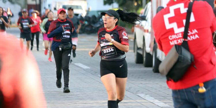 Fotos: Leobardo García Reyes // La respuesta a las actividades pedestres, fueron buenas.