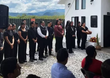 Autoridades municipales inauguraron la Casita de Resguardo Seguro en Tlaxiaco.