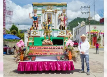 Este año la fiesta en honor a San Miguelito lució a lo grande en la Mixteca.
