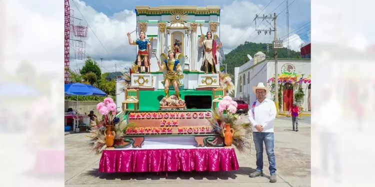 Este año la fiesta en honor a San Miguelito lució a lo grande en la Mixteca.
