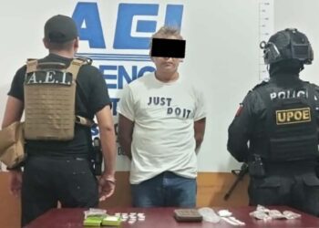 Fue detenido un hombre identificado con las iniciales S.M.Z.