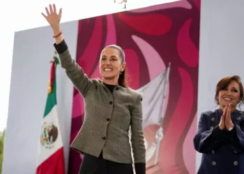 Foto: Presidencia de la República // La presidenta Claudia Sheinbaum anunció que el domingo 5 de octubre, en el Zócalo de la Ciudad de México, cerrará su gira nacional de rendición de cuentas.