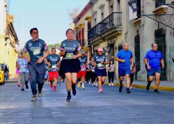 Fotos: Leobardo García Reyes // Preparan la carrera en honor a Nahúm Carreño.