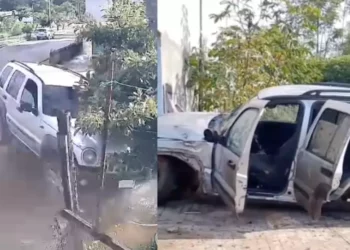 Violento choque en Cuilápam: Camioneta se estrella contra inmueble