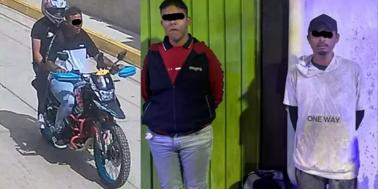 ¡Caen por ‘ratas’! Sujetos asaltaban en moto y se hicieron virales