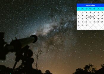 Fenómenos astronómicos de septiembre 2025