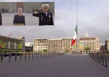 Memoria y silencio en el Zócalo: Sheinbaum rinde homenaje a víctimas de los sismos del 19 de septiembre