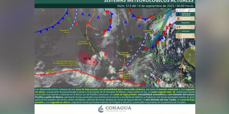 Prevén tormentas fuertes en Oaxaca este domingo: alerta por deslaves, inundaciones y caída de árboles
