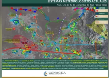 Se desata el temporal en Oaxaca: lluvias torrenciales, vientos y mar embravecido golpean al estado