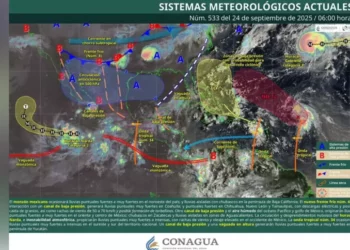 Tormentas con actividad eléctrica amenazan zonas montañosas de Oaxaca
