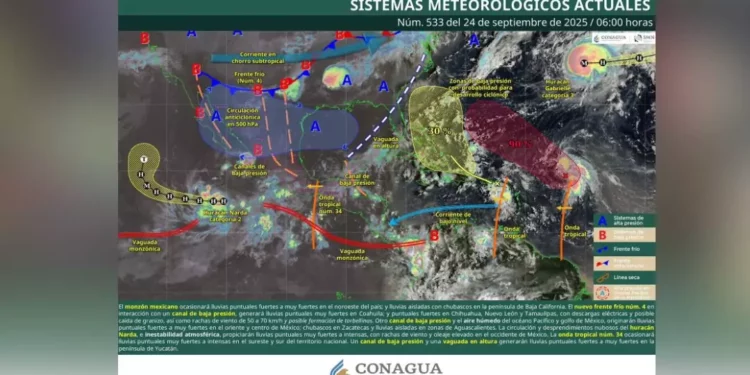Tormentas con actividad eléctrica amenazan zonas montañosas de Oaxaca