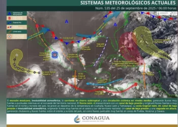 Oaxaca Bajo Lluvias: Prevén tormentas eléctricas y bancos de niebla en zonas montañosas