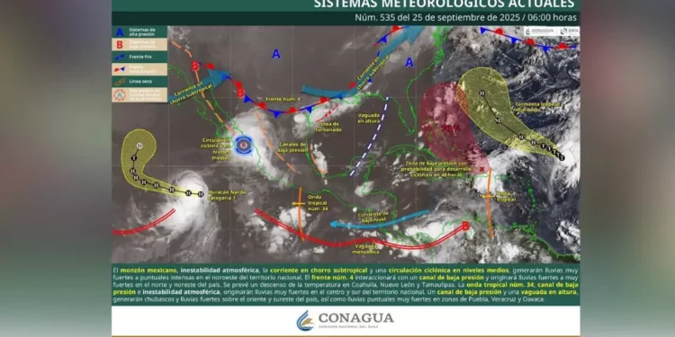 Oaxaca Bajo Lluvias: Prevén tormentas eléctricas y bancos de niebla en zonas montañosas