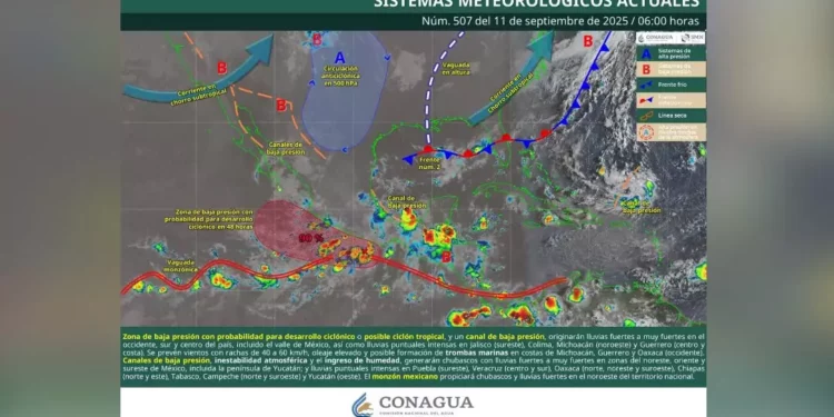 Oaxaca bajo alerta: se esperan lluvias intensas, oleaje elevado y rachas de viento