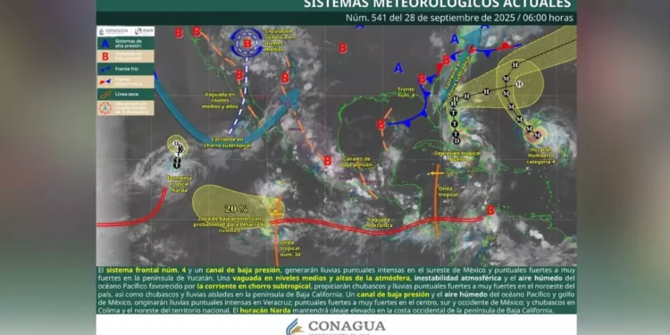 Se intensifican las lluvias en Oaxaca: rachas de viento y granizo amenazan regiones montañosas
