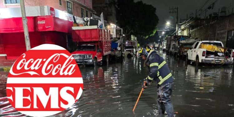 Lluvias históricas en CDMX afectan a Coca-Cola FEMSA: ventas caen 10% en el segundo trimestre de 2025