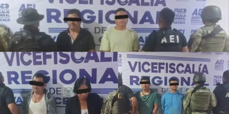 ¡Violencia en San Lucas Tlanichico! Seis detenidos tras operativos por homicidio y agresión armada